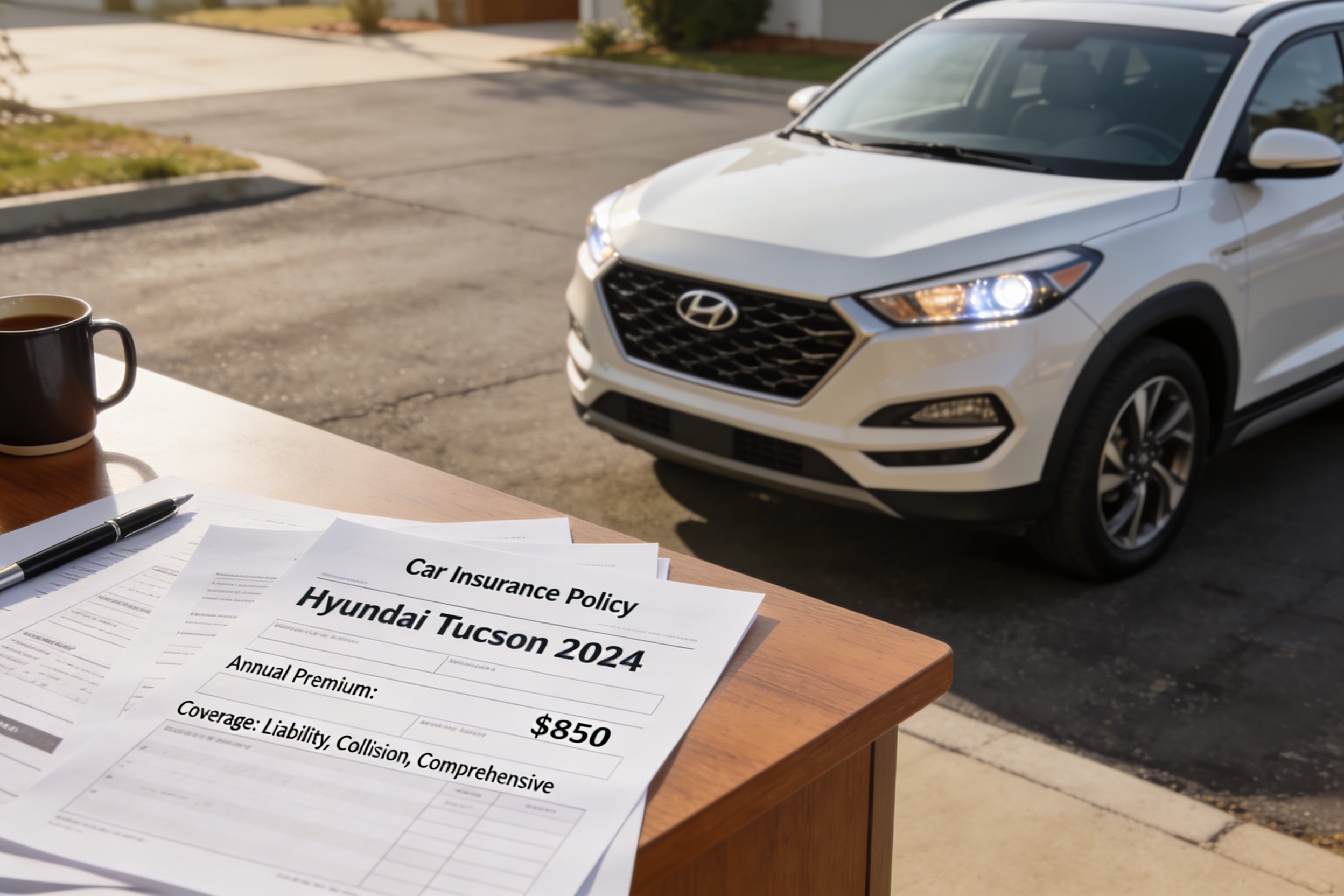 Hyundai Tucson insurance