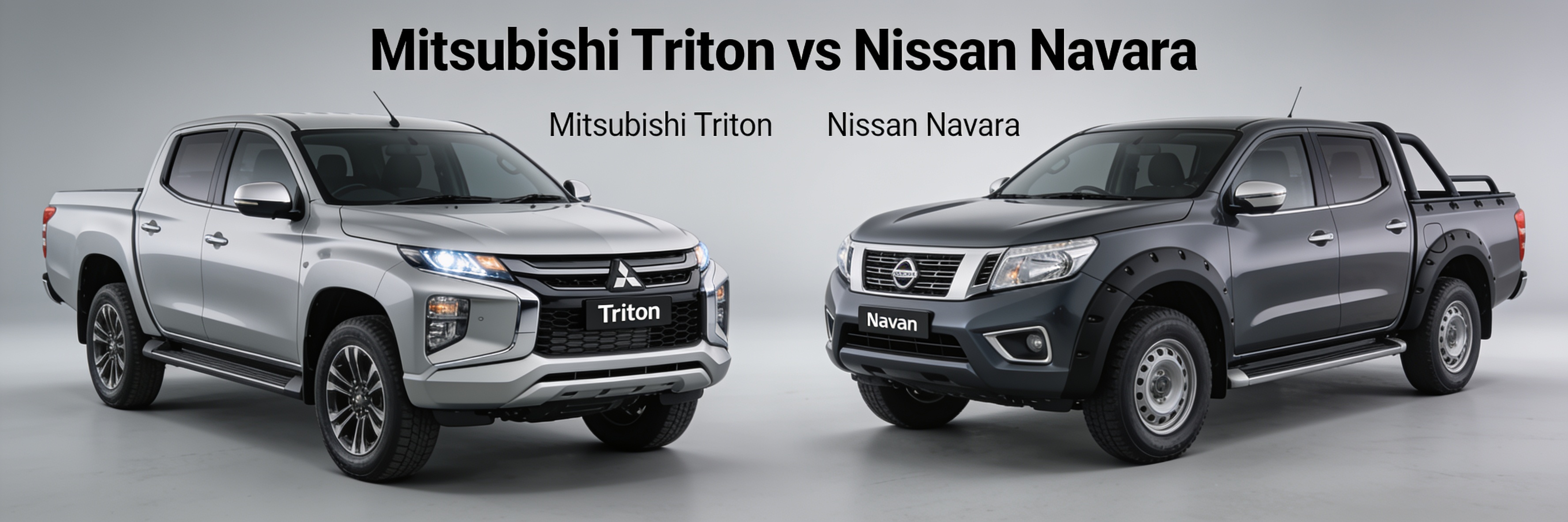 Mitsubishi Triton vs Nissan Navara