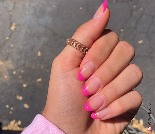 Pink French Manicure