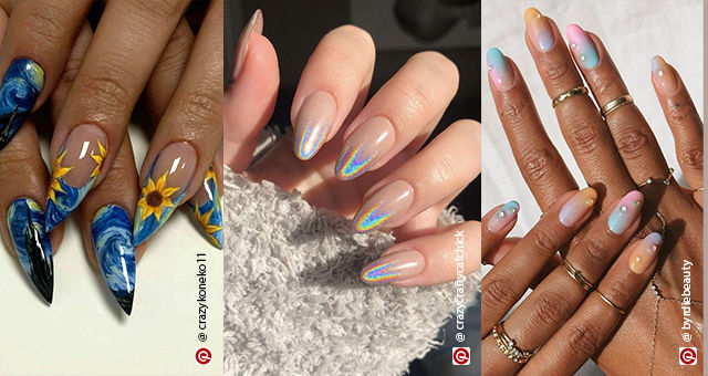 30 Designs Proving Almond Nails Are Uber Chic