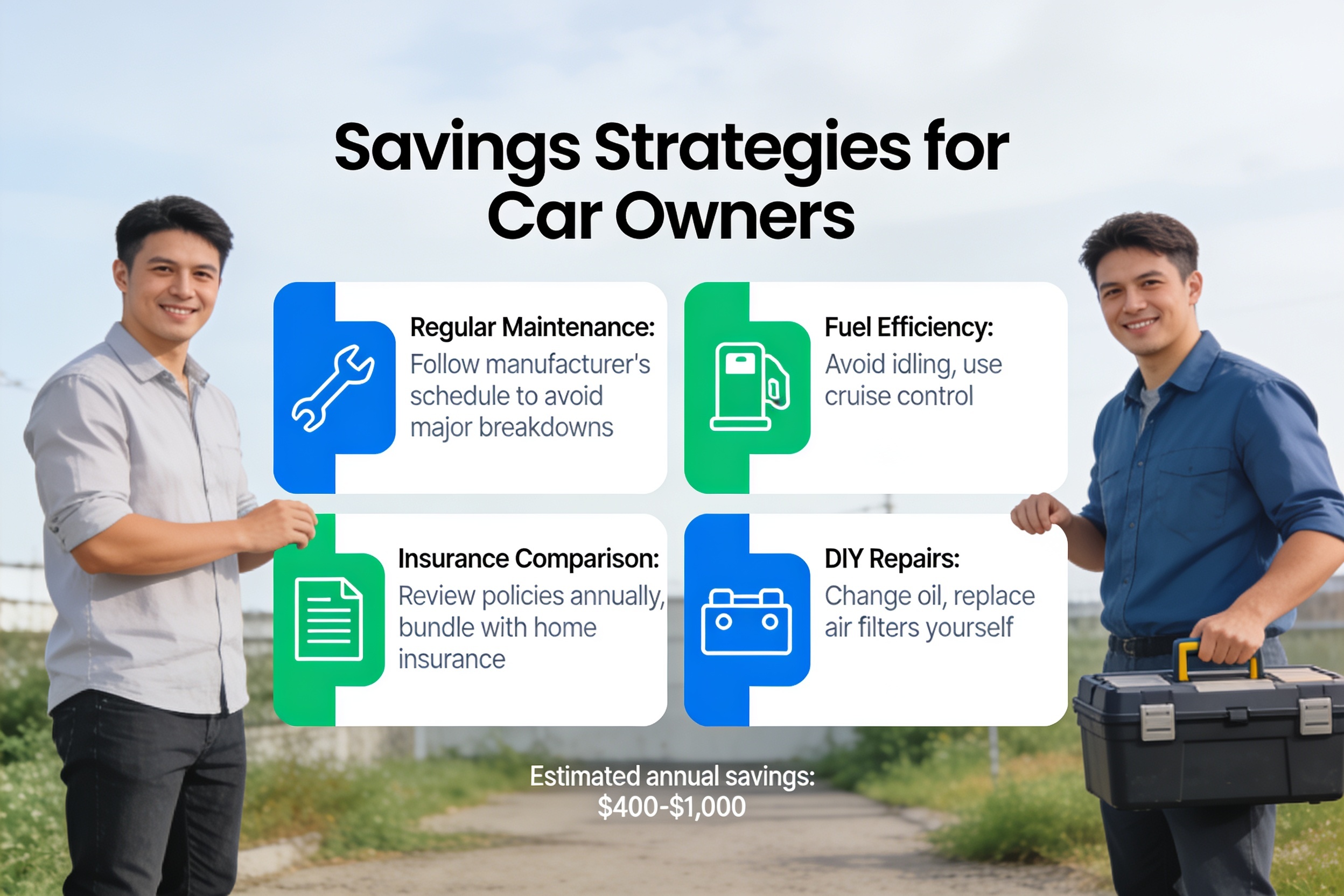 Savings strategies infographic