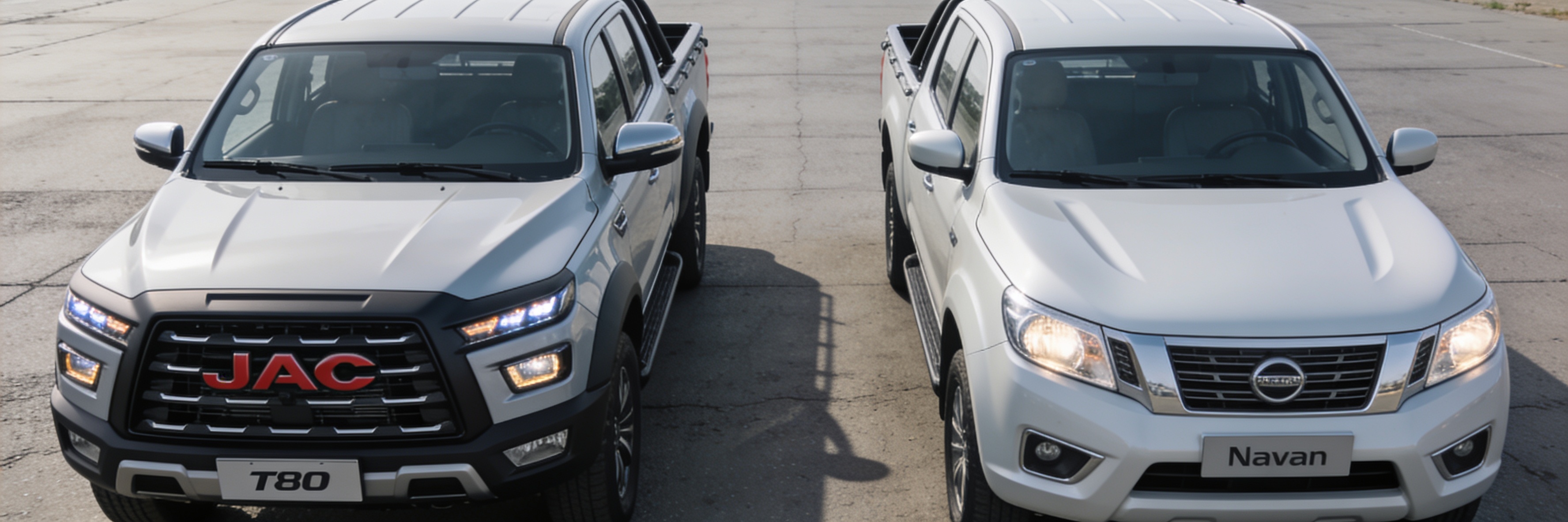 JAC T9 vs Nissan Navara
