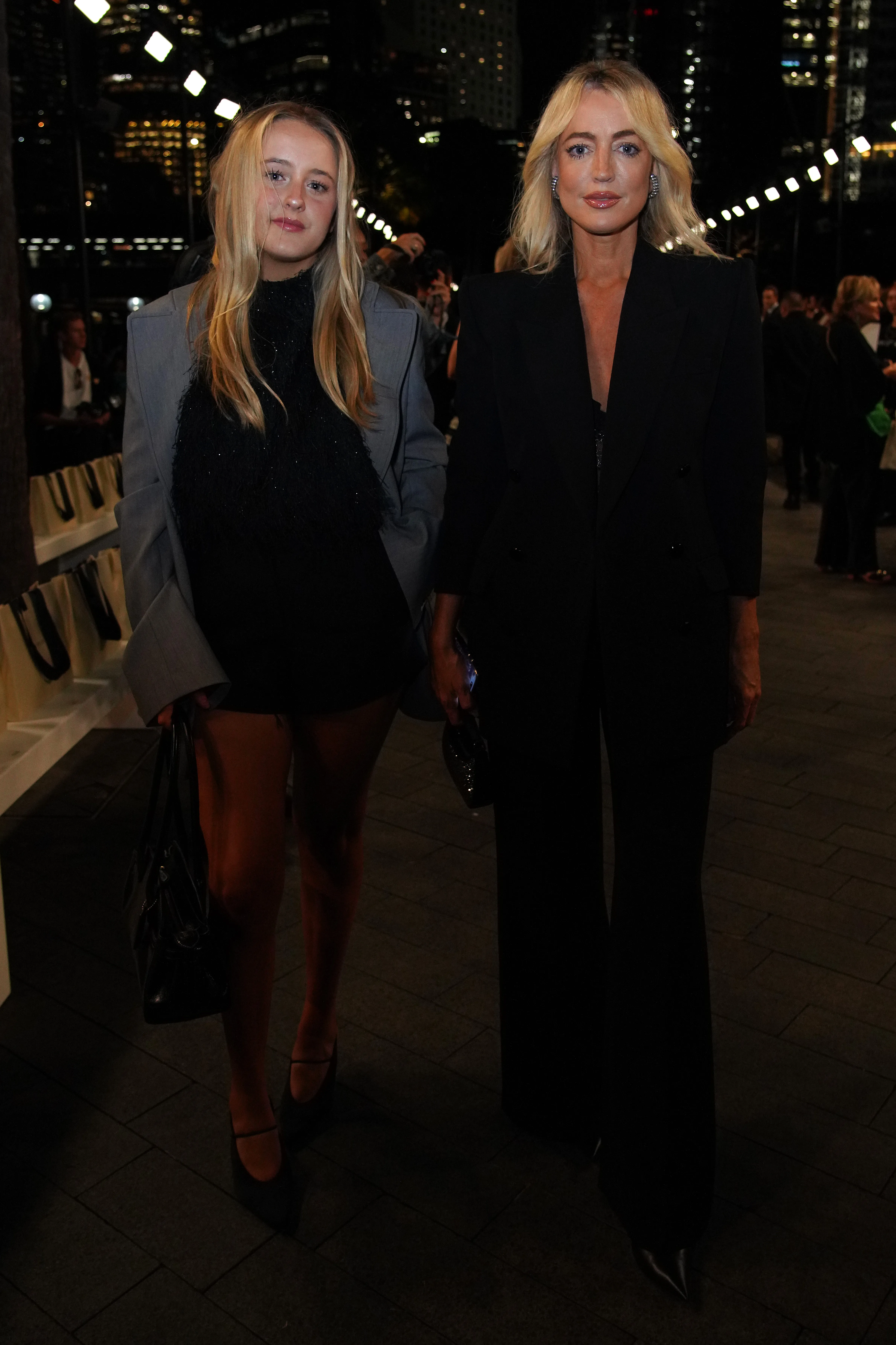 Jackie O and Catalina 'Kitty' Mae Henderson at Australian Fashion Week 2025