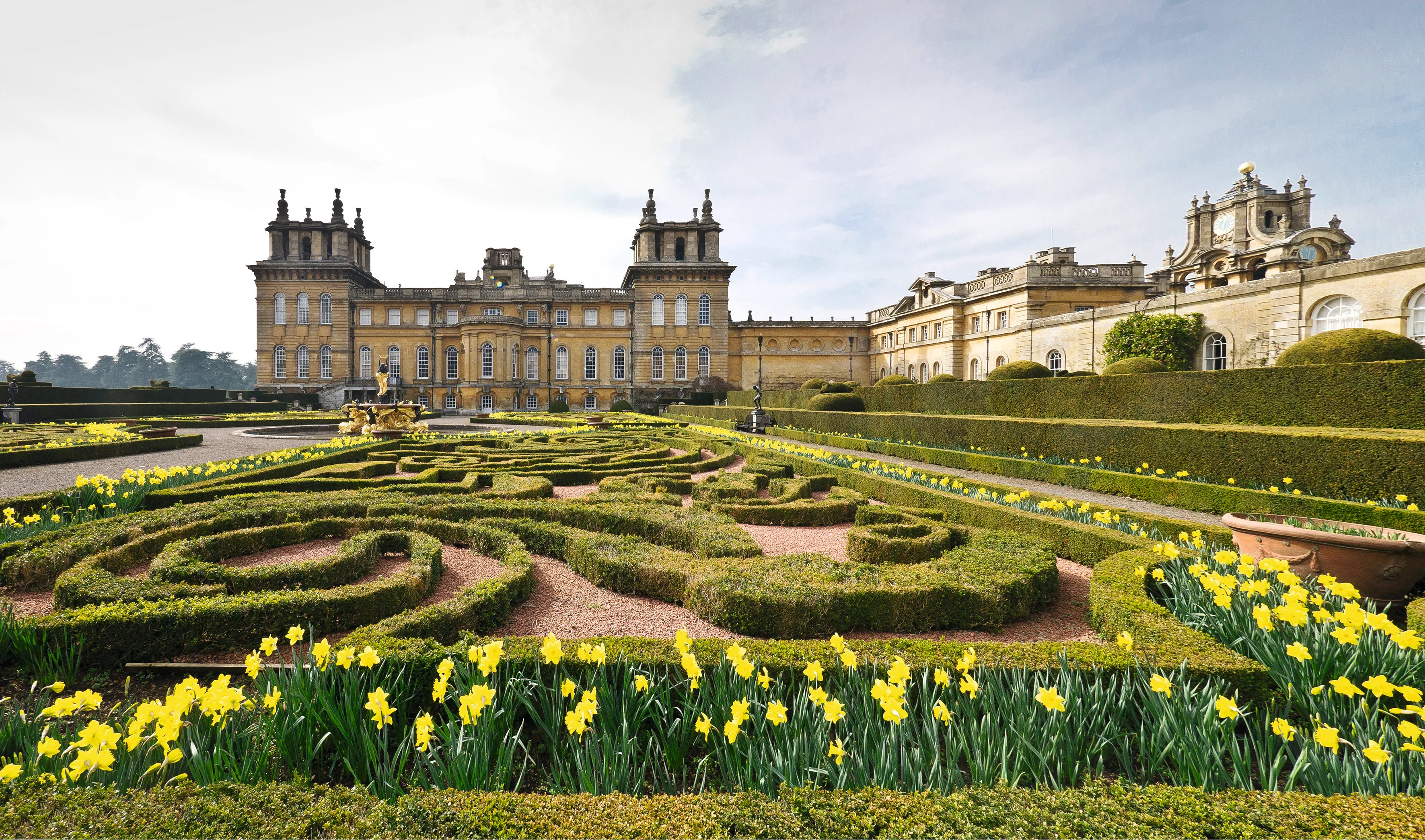 Blenheim Palace at Oxford University.