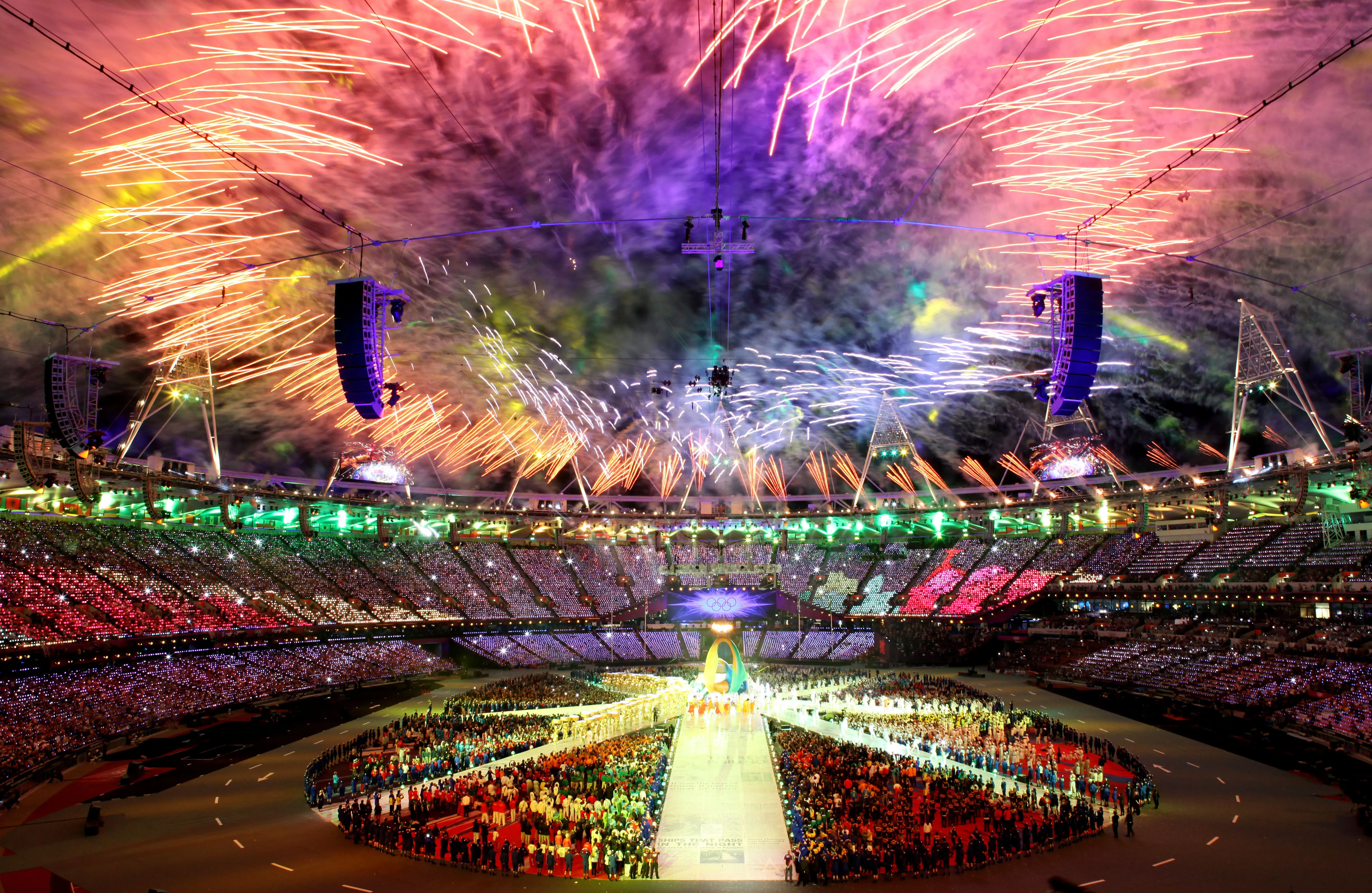 Olympics Closing Ceremony in London 2012