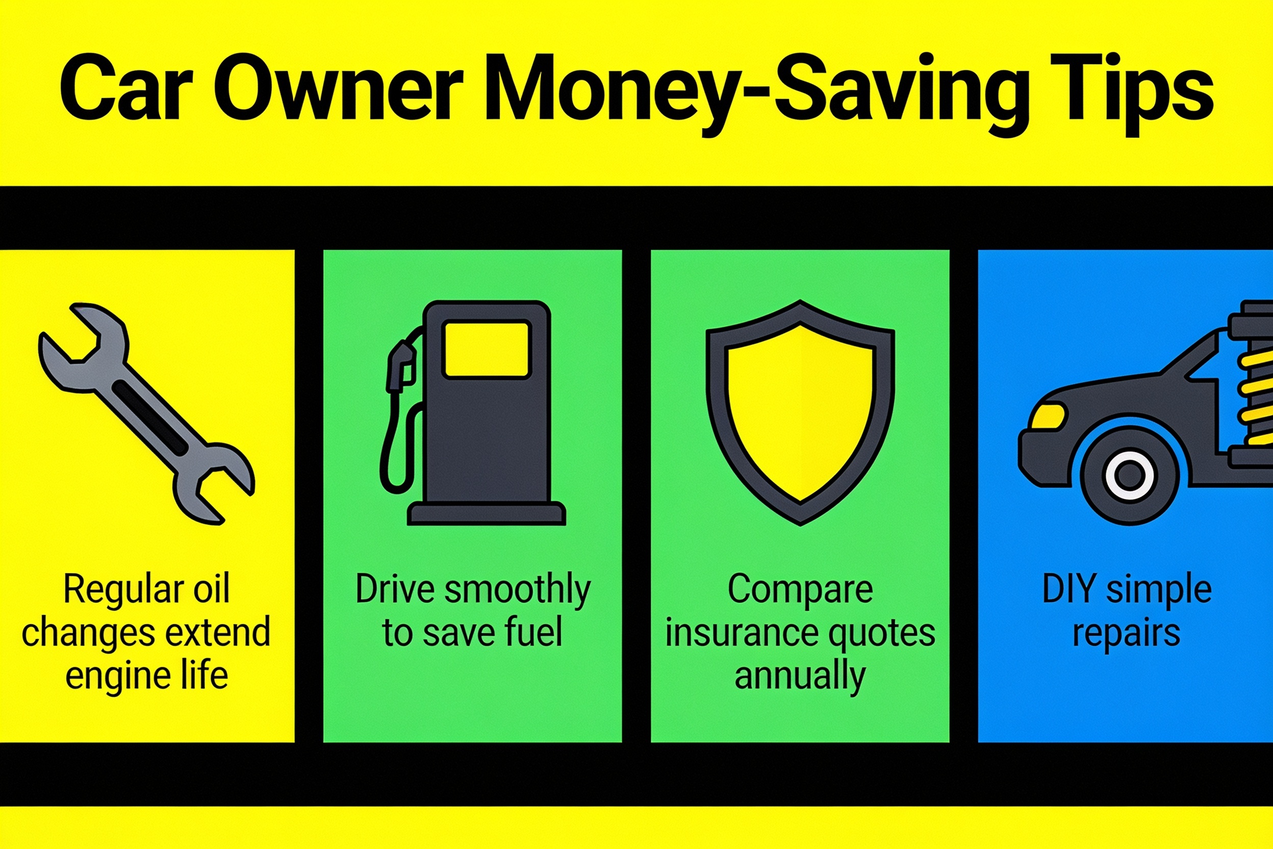 Money-saving tips illustration