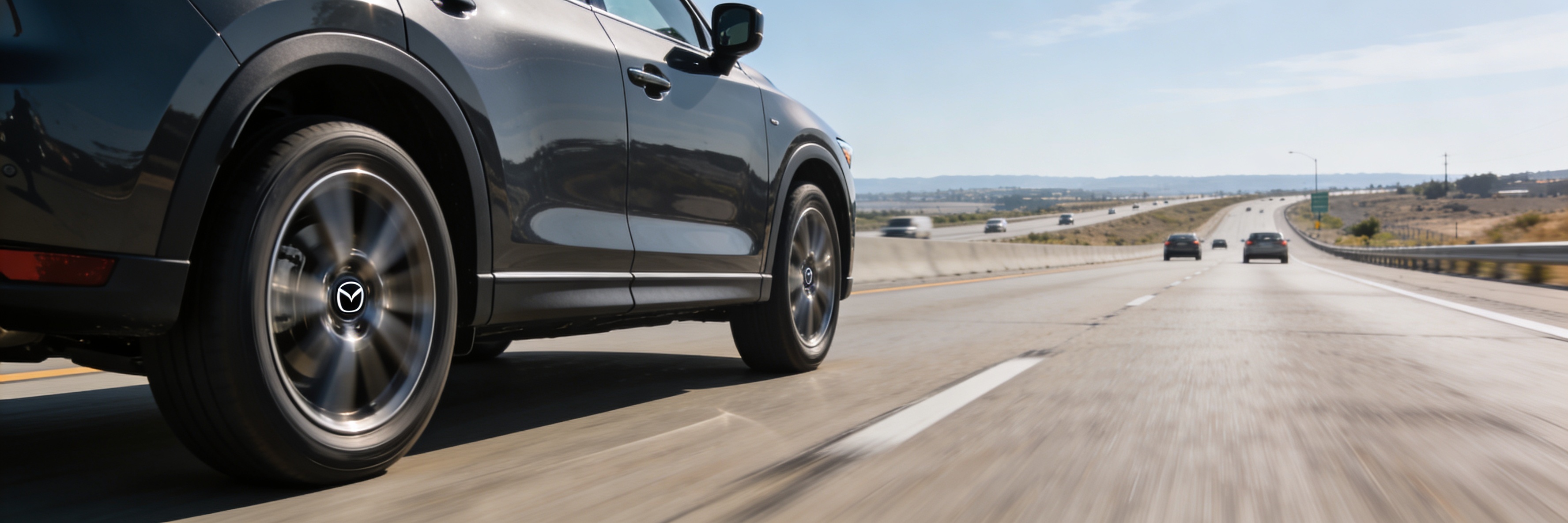 Mazda CX-5 driving