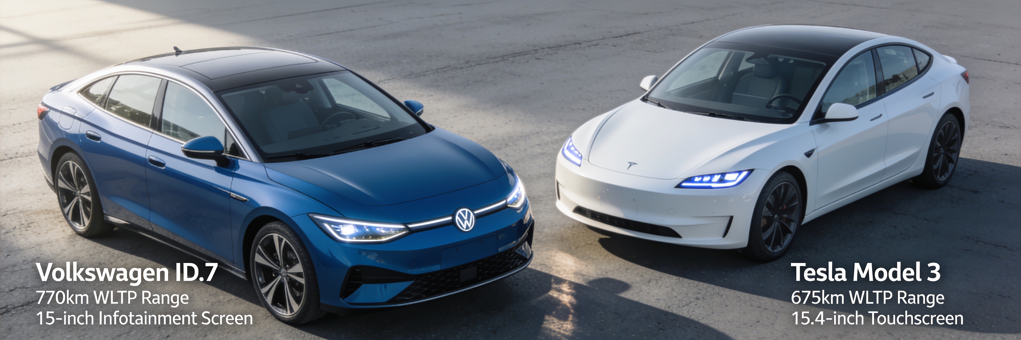 Volkswagen ID.7 vs Tesla Model 3