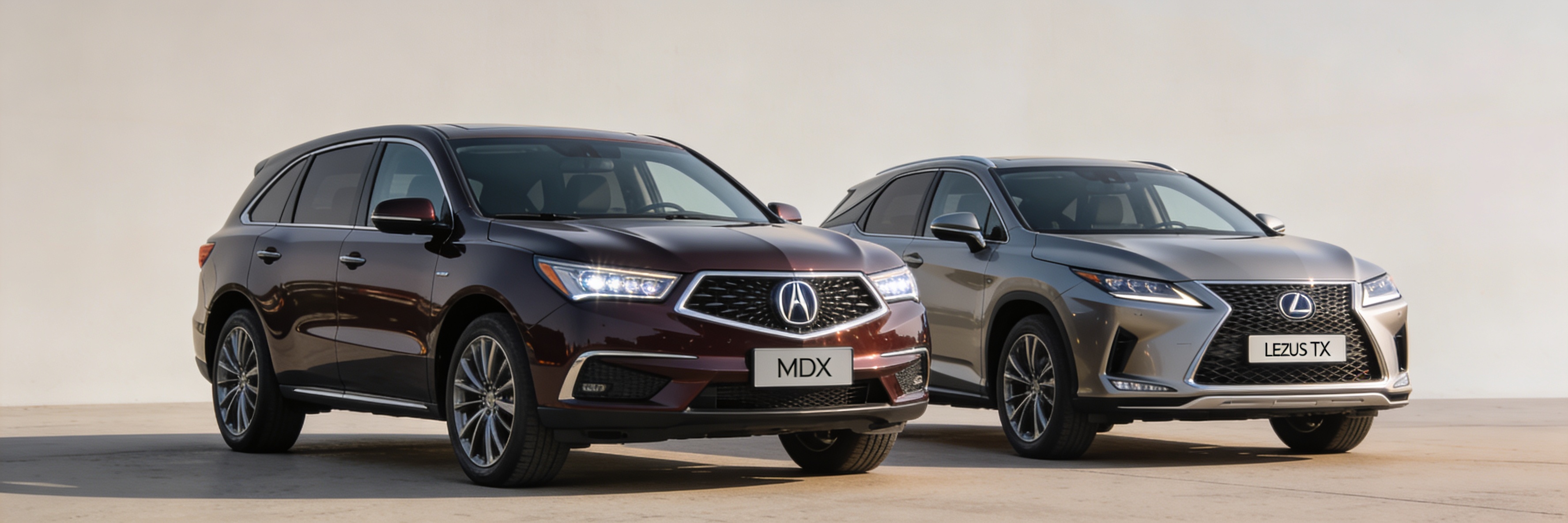 Acura MDX vs Lexus TX