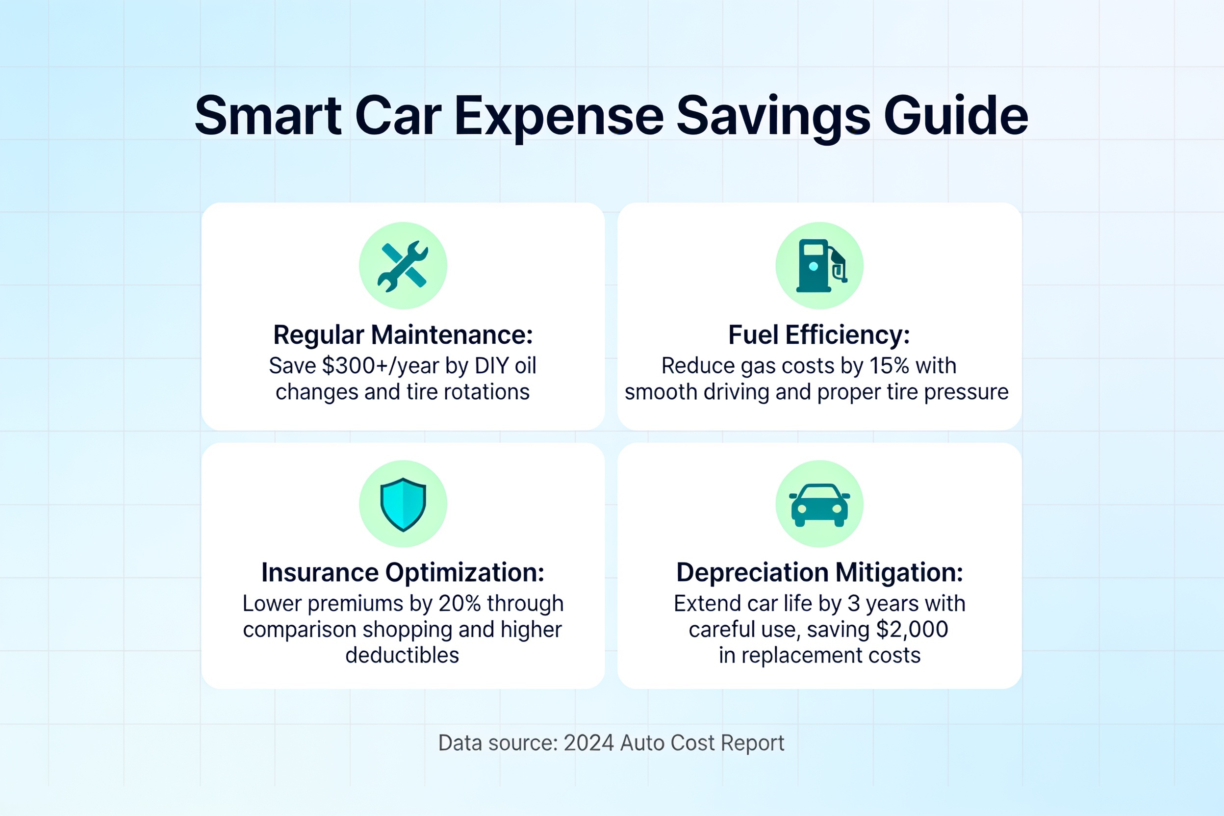 Money-saving tips infographic