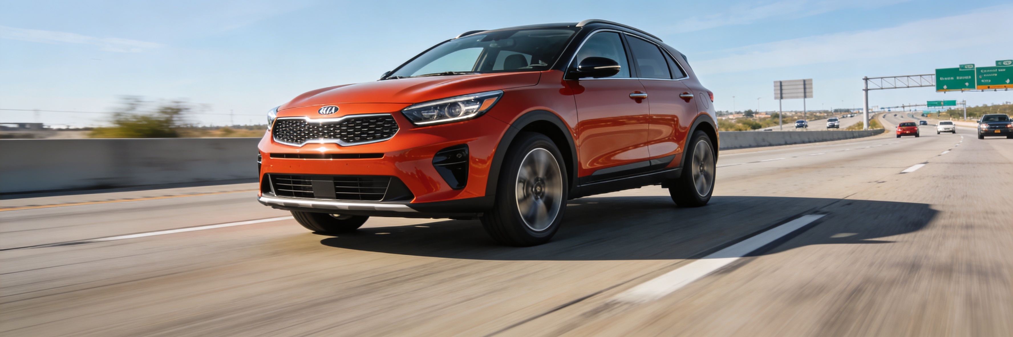 Kia Sportage driving