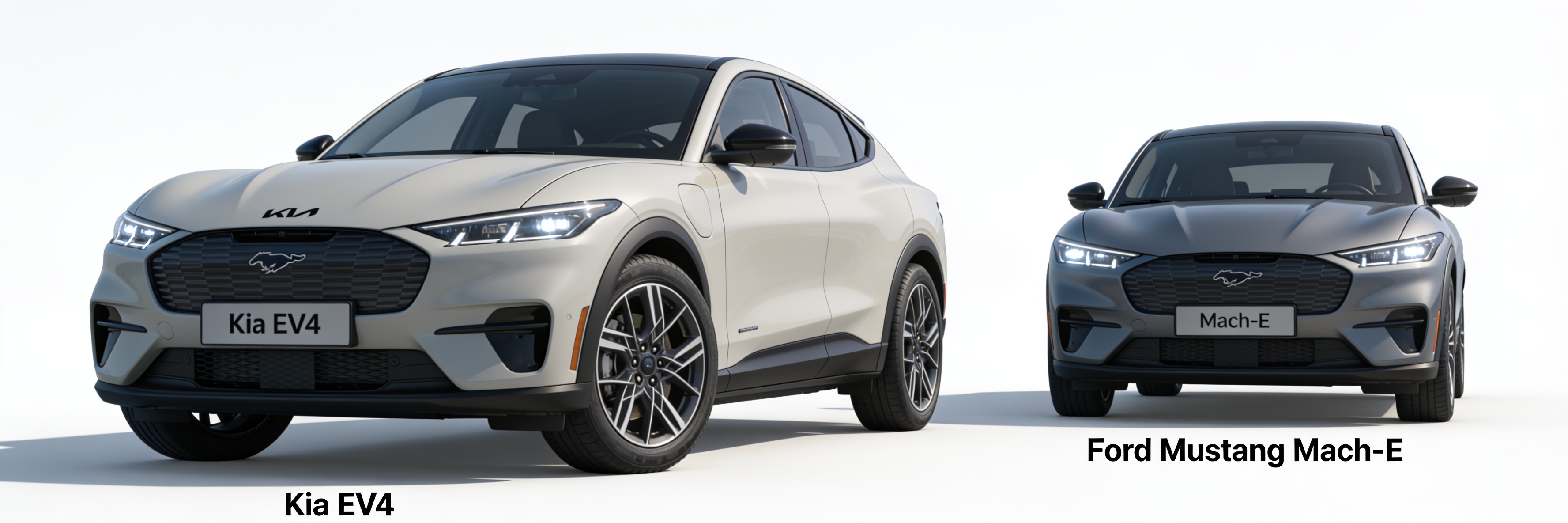 Kia EV4 vs Ford Mustang Mach-E