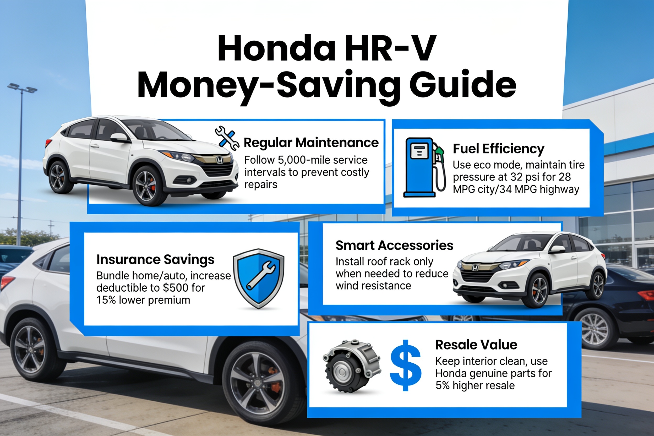 Money saving tips graphic