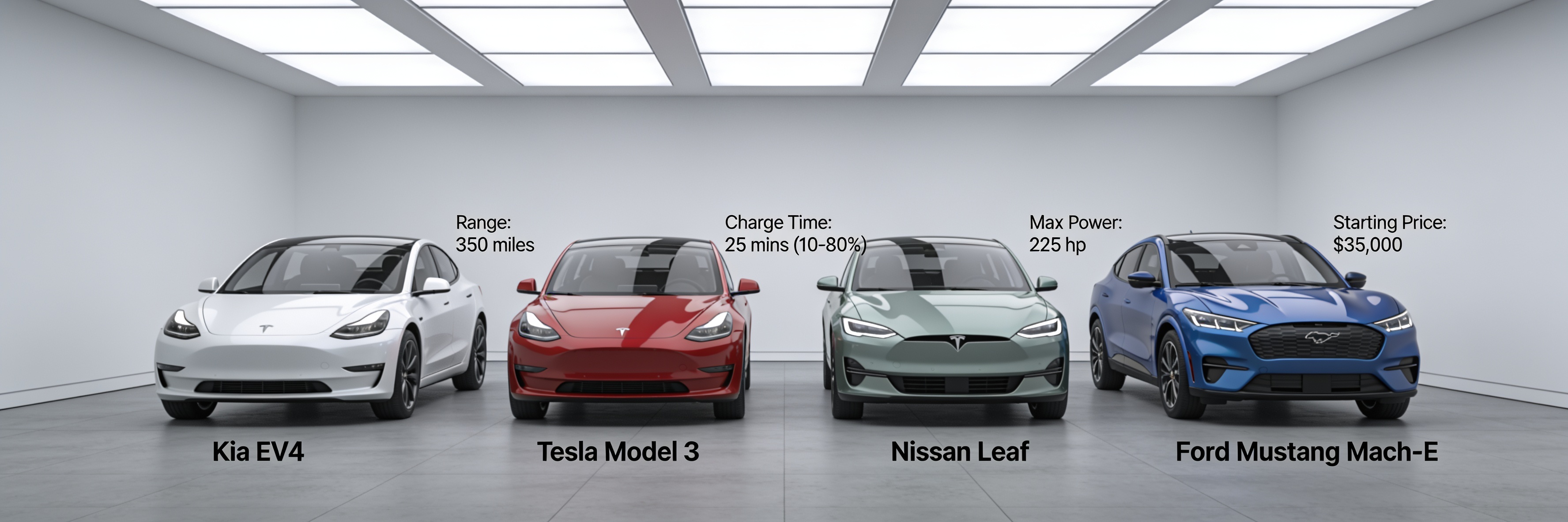 Top alternatives to Kia EV4