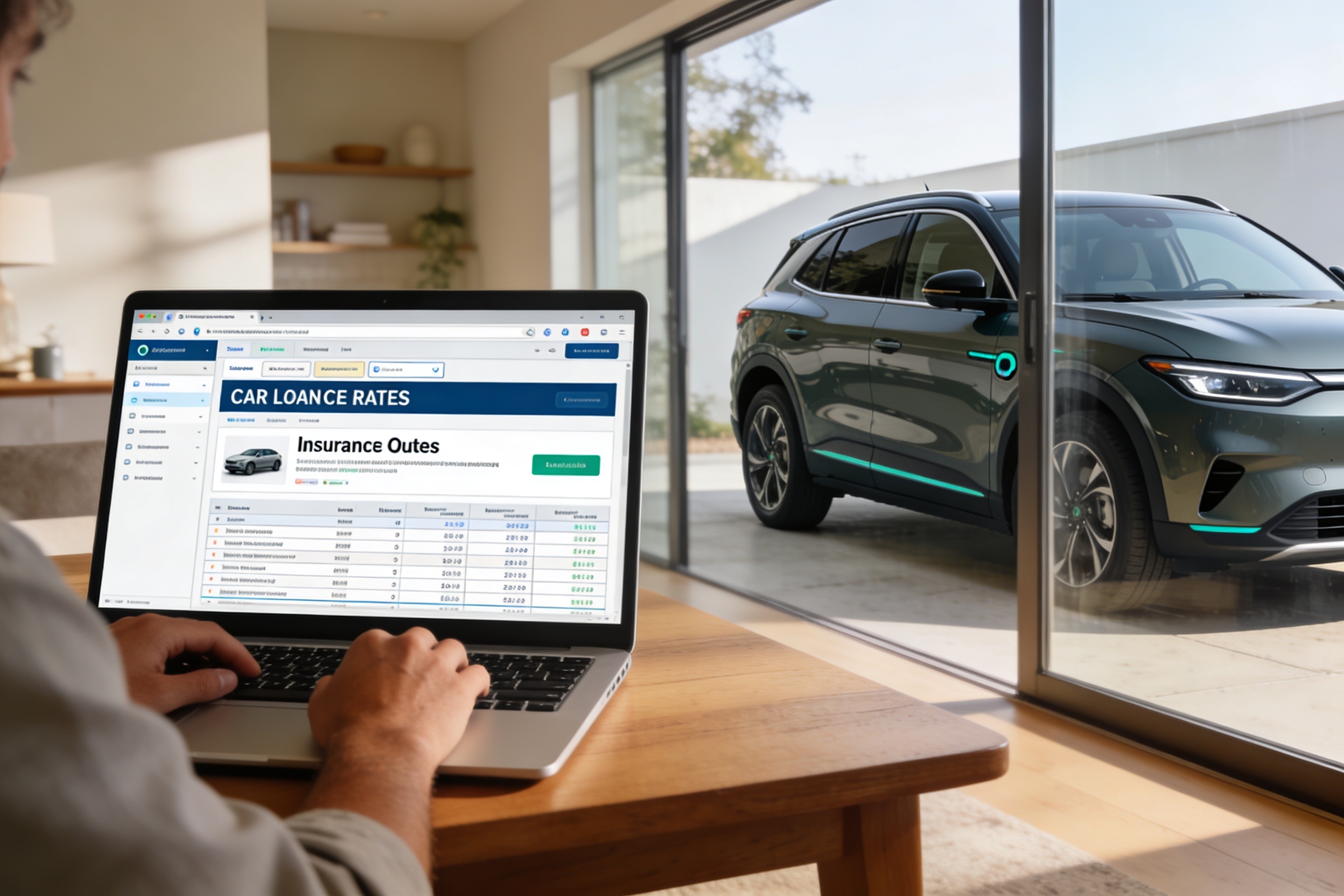 Comparing EV loan and insurance rates