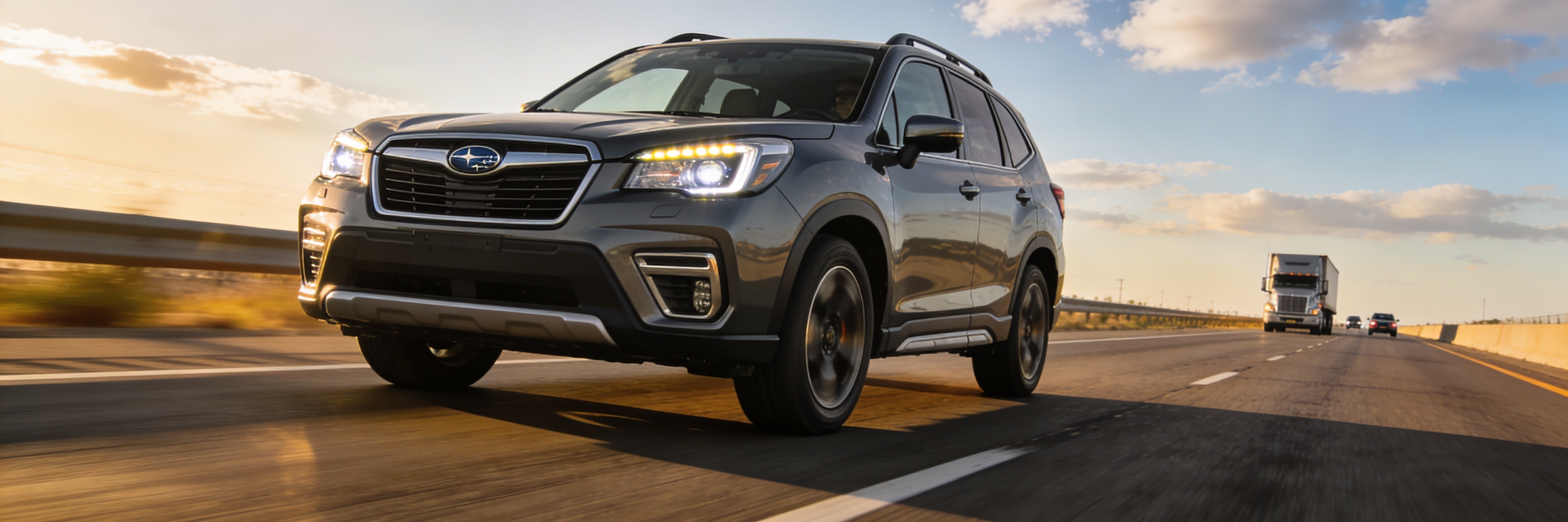 Subaru Forester driving