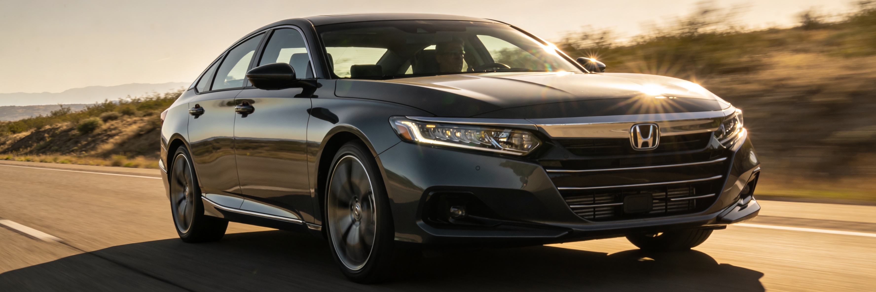 Honda Accord driving